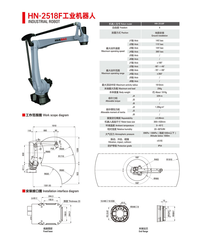 HN-2518F工業(yè)機(jī)器人
